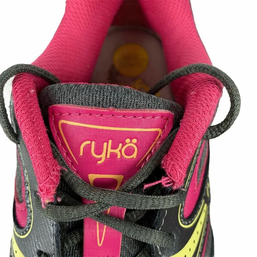 Ryka Womens Resolute SMT Memory Foam‎ Running Shoes Sneakers Grey Pink Sz 8.5 M